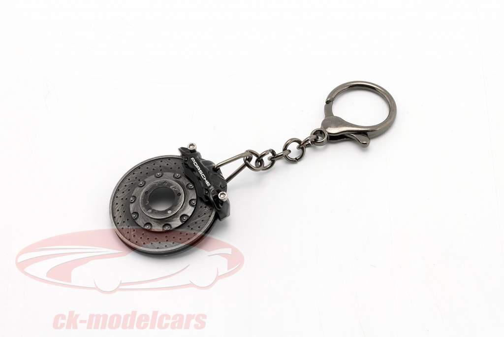 Porsche Брелок тормозной диск черный