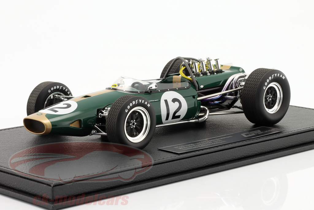 J. Brabham Brabham BT19 #12 vincitore francese GP formula 1 Campione del mondo 1966 1:18 GP Replicas
