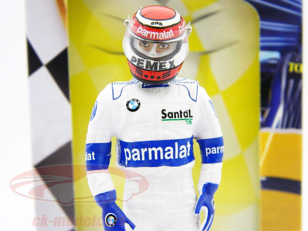 Nelson Piquet driver figure formula one standing Ed.1 1:18 TopMo