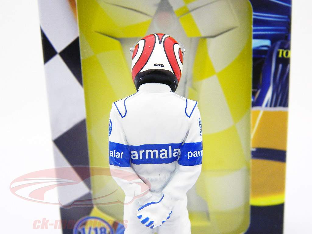 Nelson Piquet driver figure formula one standing Ed.2 1:18 TopMo