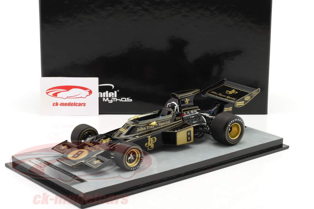 E. Fittipaldi Lotus 72D #8 ganador British GP Campeón mundial 1972 1:18 Tecnomodel