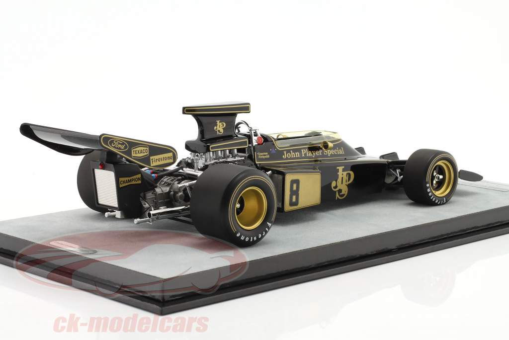 E. Fittipaldi Lotus 72D #8 winner British GP World Champion 1972 1:18 Tecnomodel