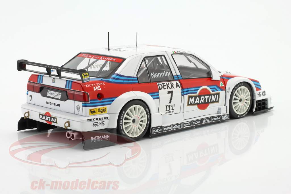 A. Nannini Alfa Romeo 155 V6 TI #7 Martini Racing Alfa Corse DTM / ITC 1995 1:18 WERK83