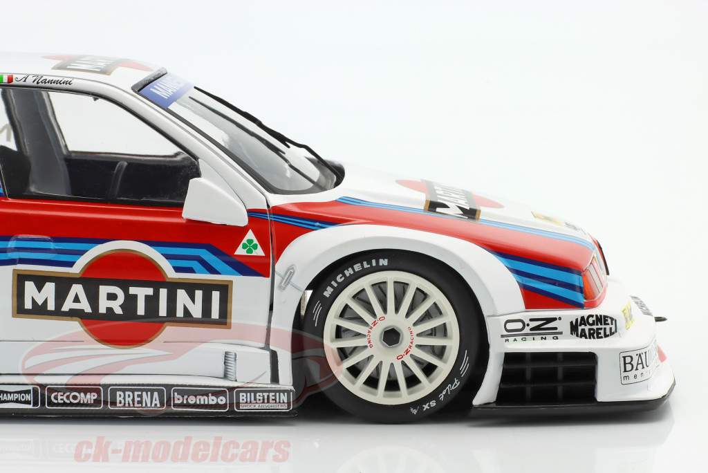 A. Nannini Alfa Romeo 155 V6 TI #7 Martini Racing Alfa Corse DTM / ITC 1995 1:18 WERK83