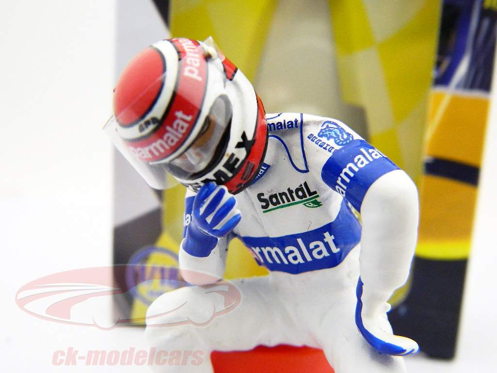 Nelson Piquet Formel 1 Fahrerfigur sitzend 1:18 TopMo
