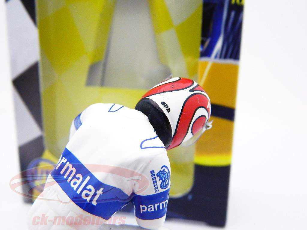 Nelson Piquet driver figure formula one sitting 1:18 TopMo