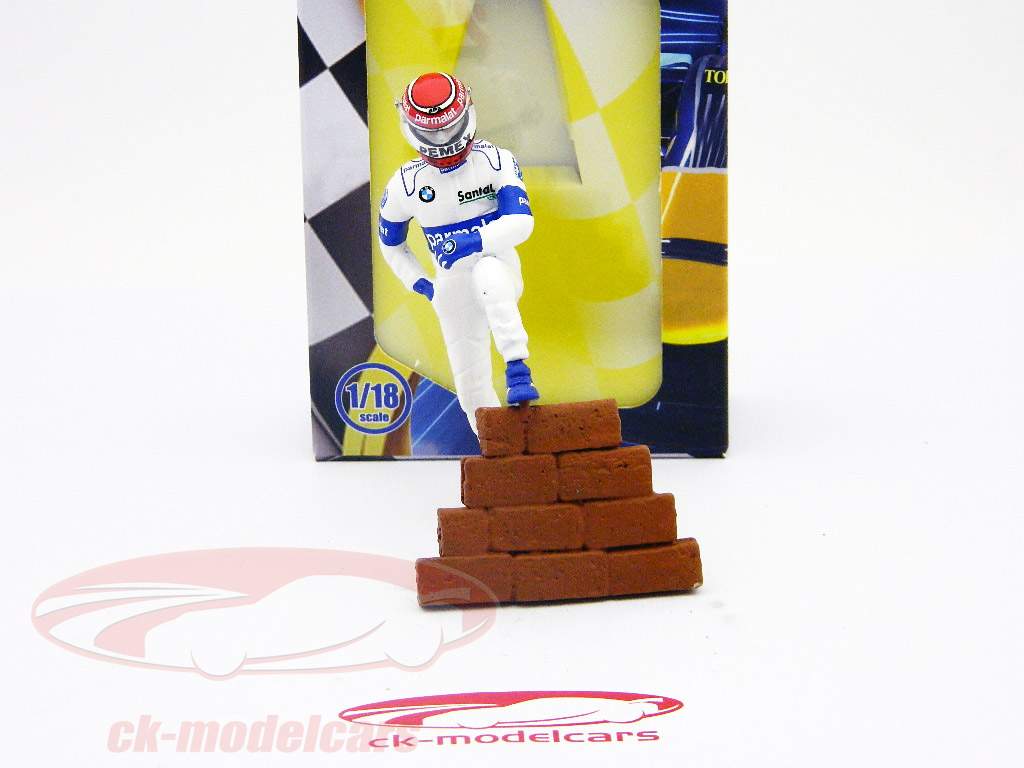 Nelson Piquet driver figure formula one standing Ed.3 1:18 TopMo