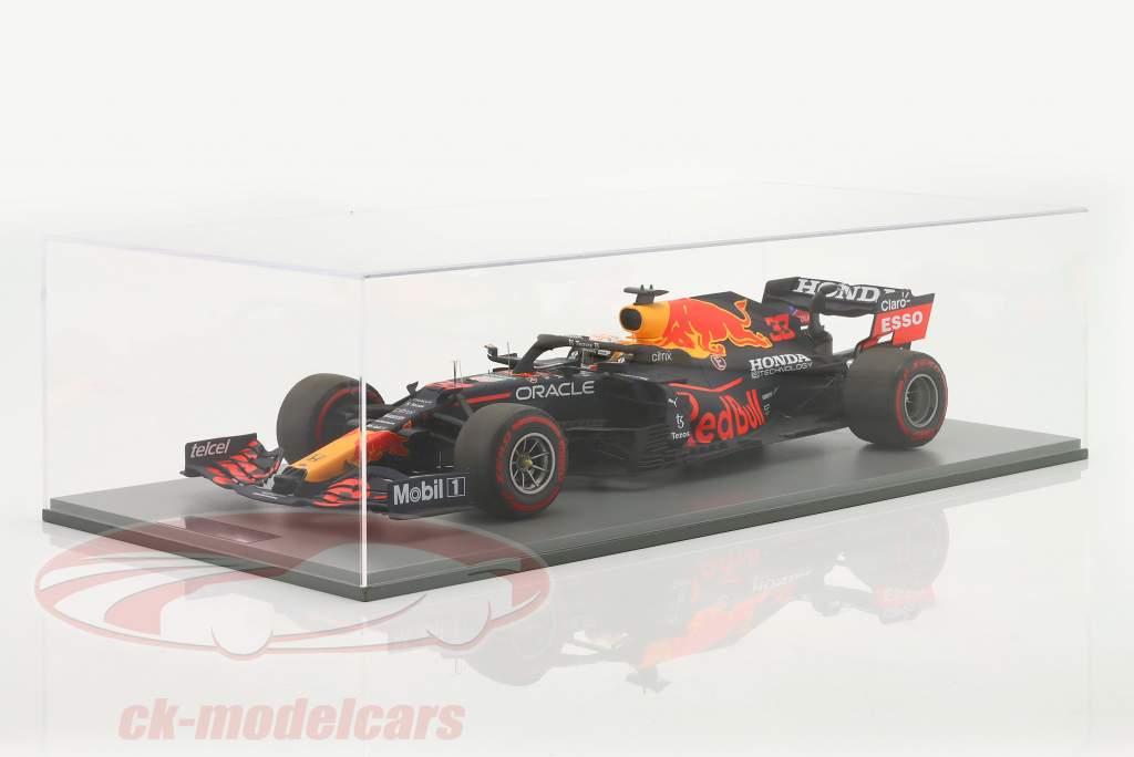 Max Verstappen Red Bull RB16B #33 Sieger Abu Dhabi Formel 1 Weltmeister 2021 1:12 Spark