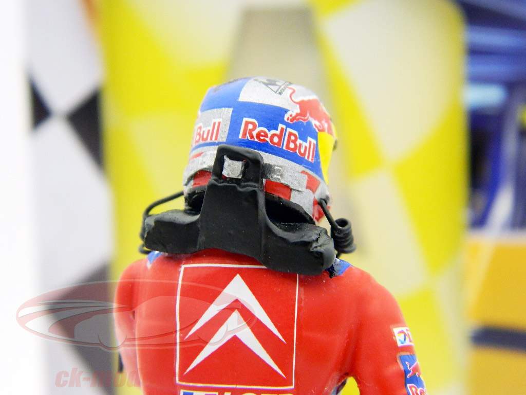 Sebastien Loeb driver figure WRC 2009 standing Ed. 3 1:18 TopMo