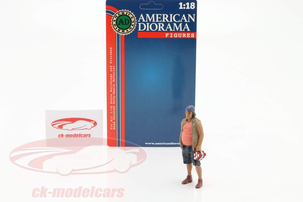 campers figure #2 1:18 American Diorama