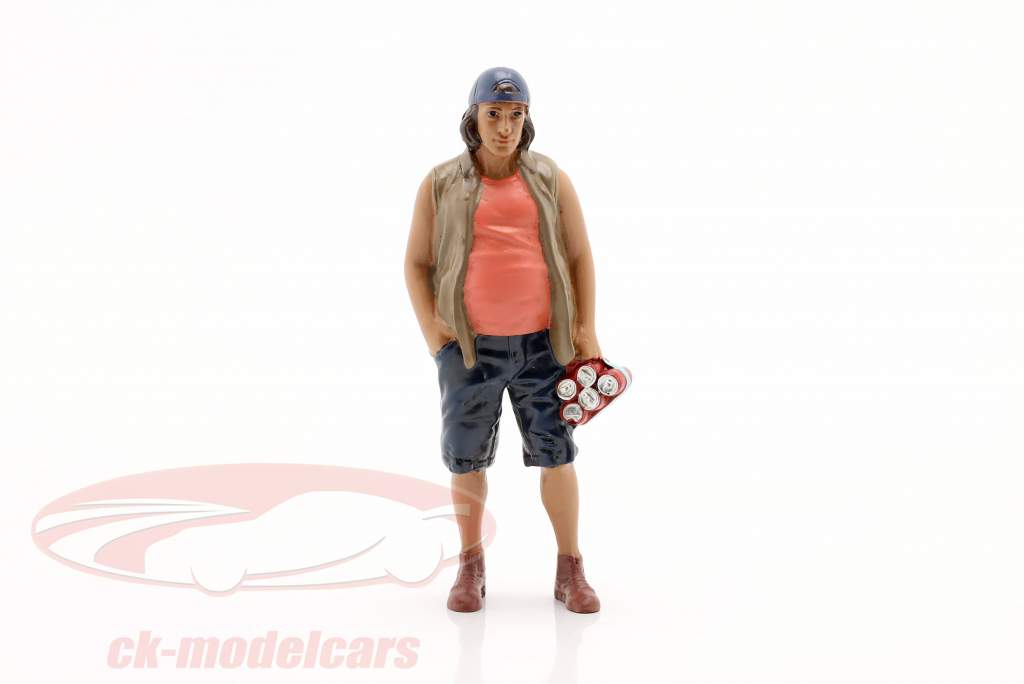 campers figure #2 1:18 American Diorama