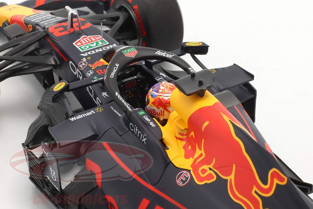 Max Verstappen Red Bull RB16B #33 vinder hollandsk GP formel 1 Verdensmester 2021 1:18 Minichamps