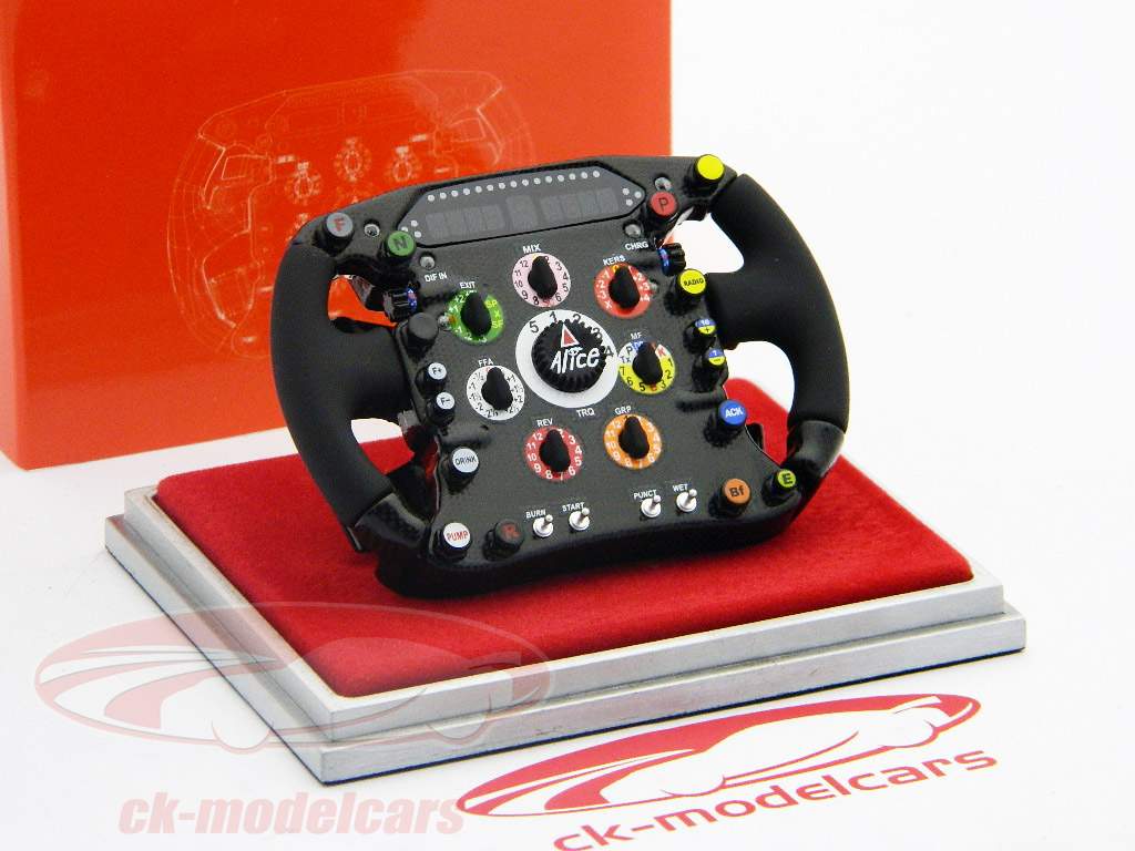 Massa / Raikkonen Ferrari F60 2009 de Formule 1 volant amalgame 1:04