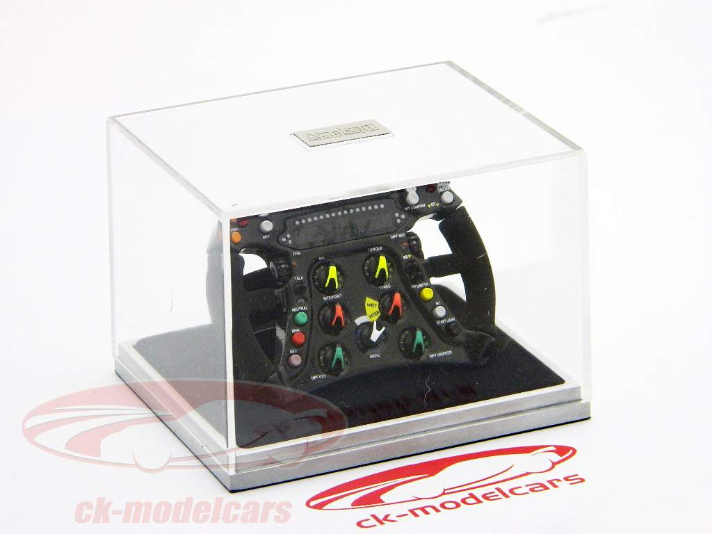 Button / Barrichello Brawn BGP 009 formula one 2009 steering wheel 1:4 Amalgam