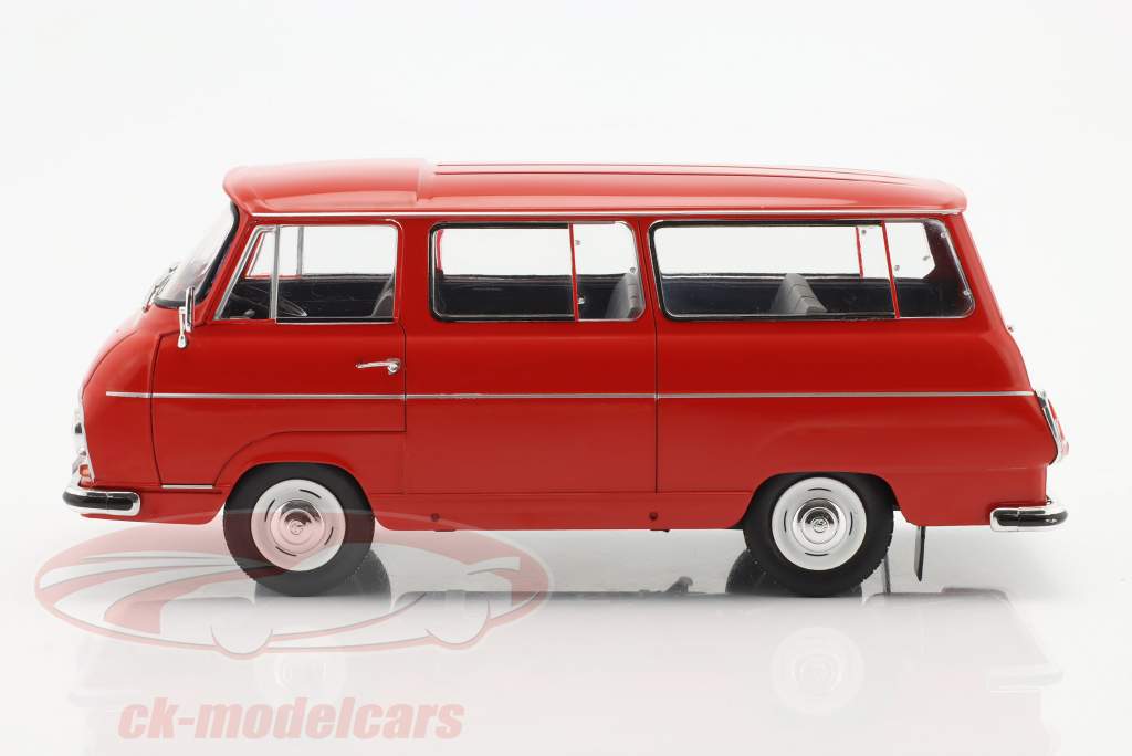 Skoda 1203 Kleinbus Baujahr 1968 rot 1:24 WhiteBox