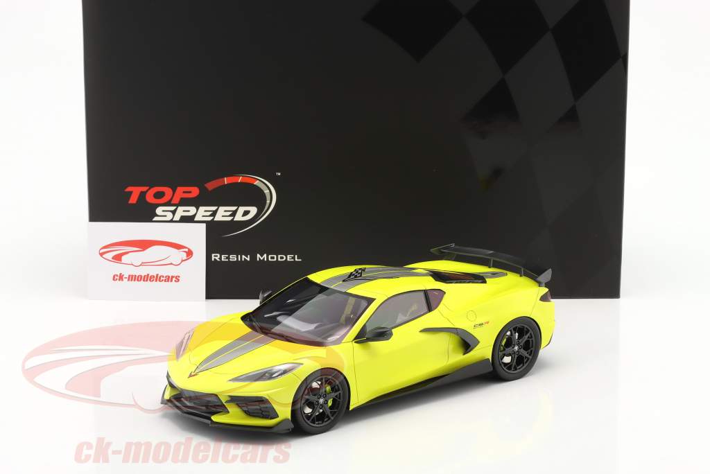 Chevrolet Corvette Stingray IMSA GTLM Championship Edition yellow 1:18 TrueScale