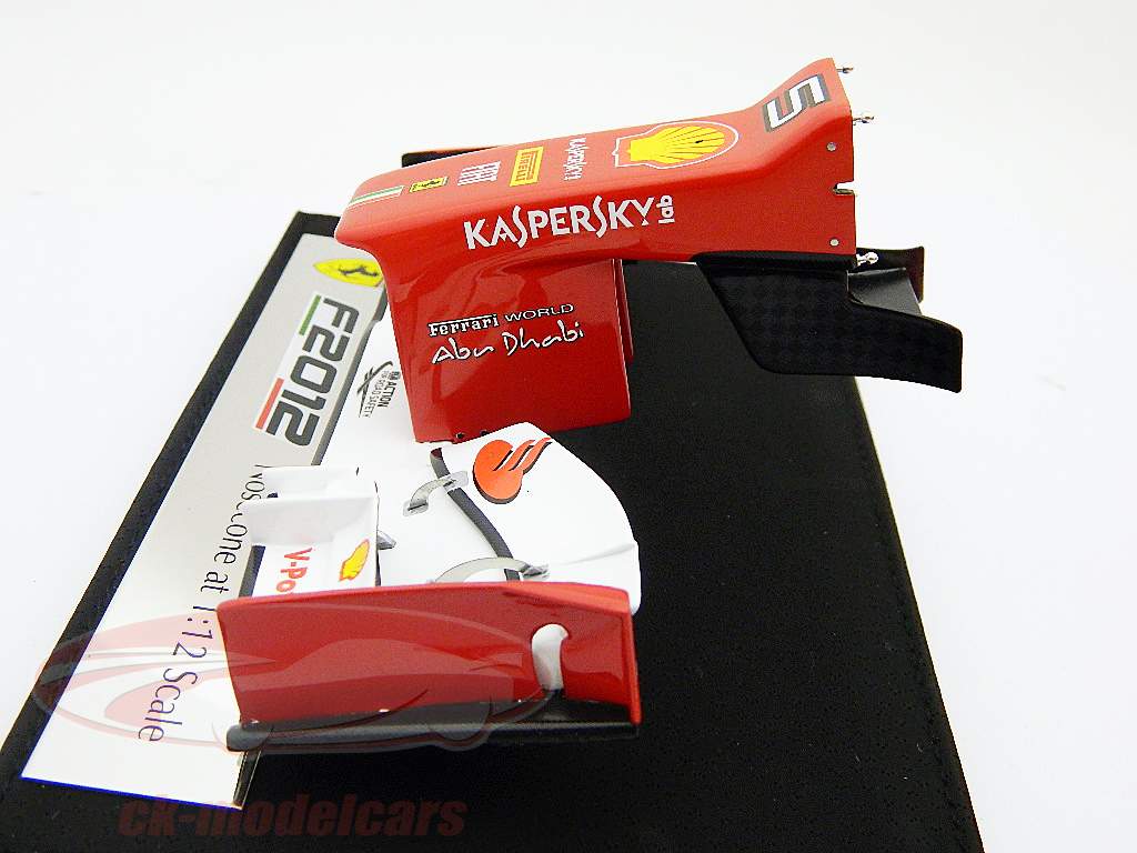 F.アロンソフェラーリF2012フォーミュラ1ノーズコーン2012 1時12アマルガム