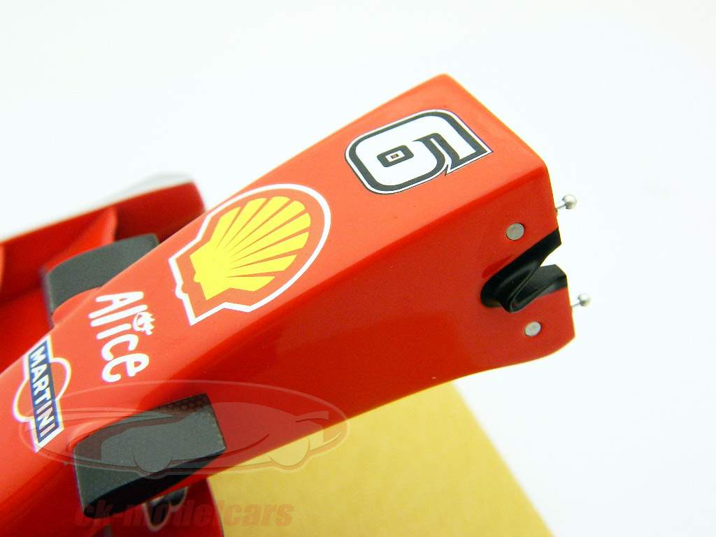 К. Райкконен Ferrari F2007 Формула 1 2007 головная 1:12 амальгама