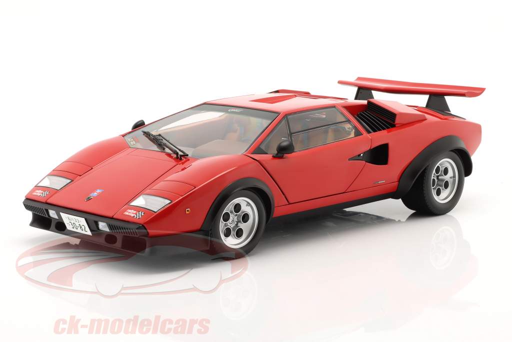Lamborghini Countach LP500S Walter Wolf 1982 rød 1:12 Kyosho