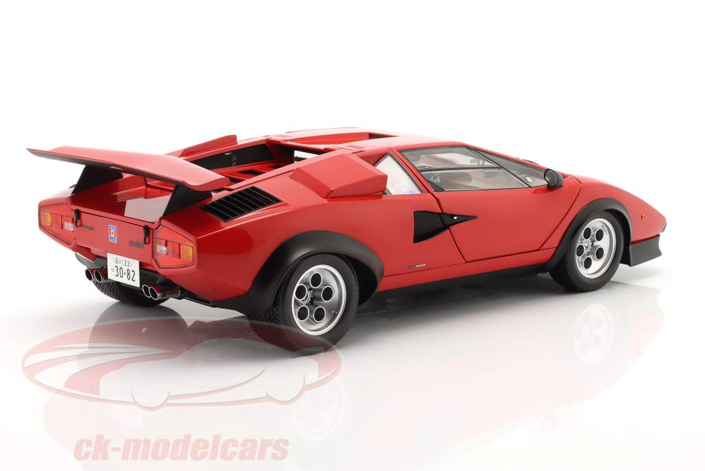 Lamborghini Countach LP500S Walter Wolf 1982 rød 1:12 Kyosho