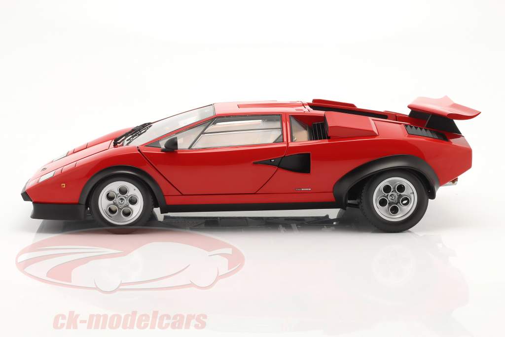 Lamborghini Countach LP500S Walter Wolf 1982 rød 1:12 Kyosho