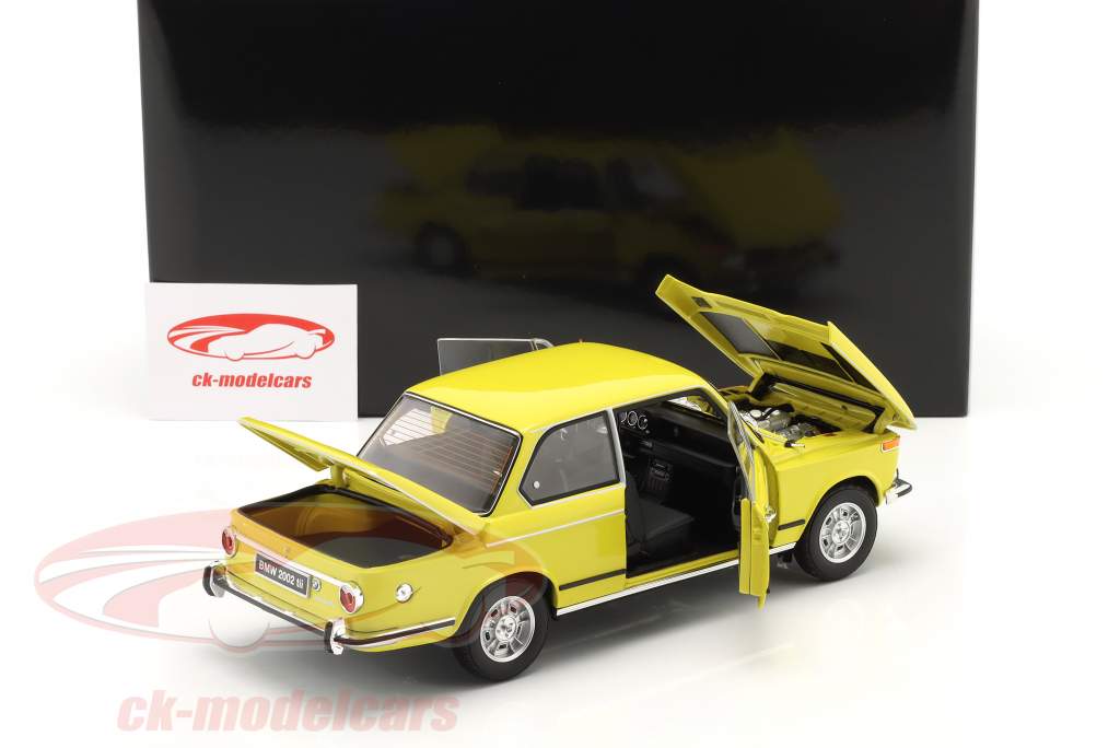 【京商】1/18 BMW2002tii Kyosho 1:18 BMW 2002 tii year 1972 yellow 08543GF model car