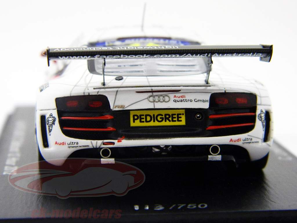 Audi R8 LMS N° 2 12h Bathurst 2012 Spark Eddy / Lowndes / Luff 1:43