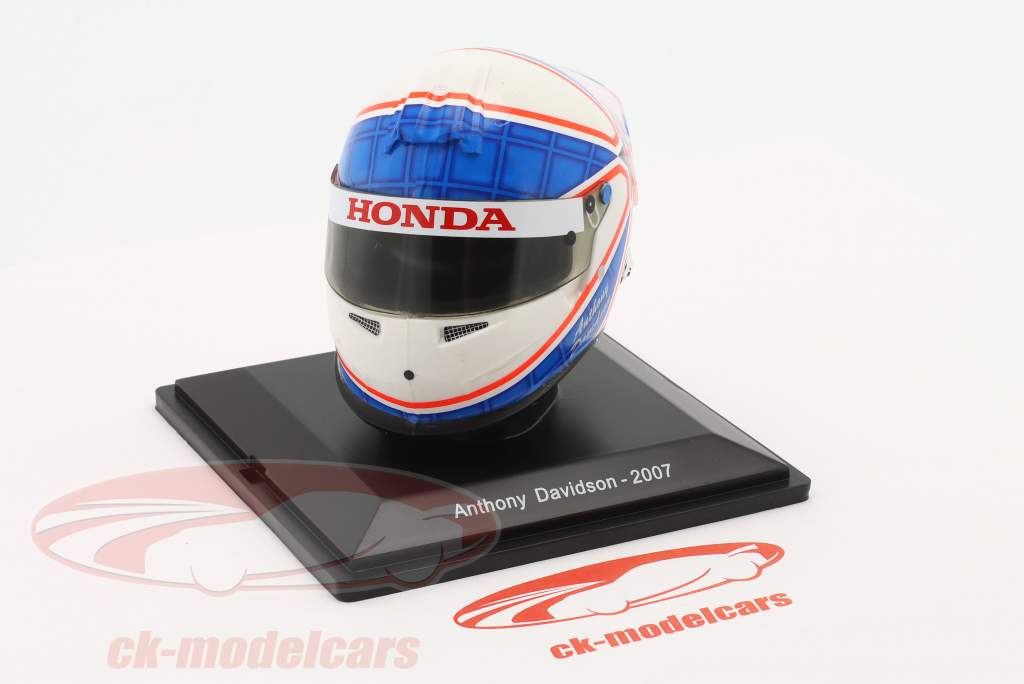 Anthony Davidson #23 Super Aguri 方式 1 2007 ヘルメット 1:5 Spark Editions