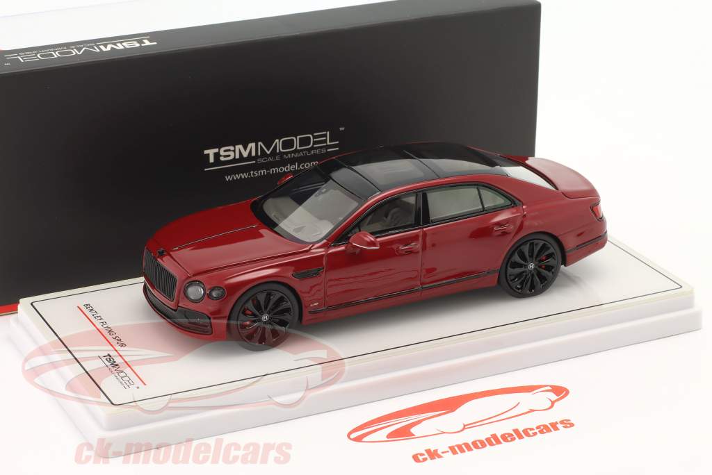 Bentley Flying Spur Byggeår 2013 rød metallisk 1:43 TrueScale