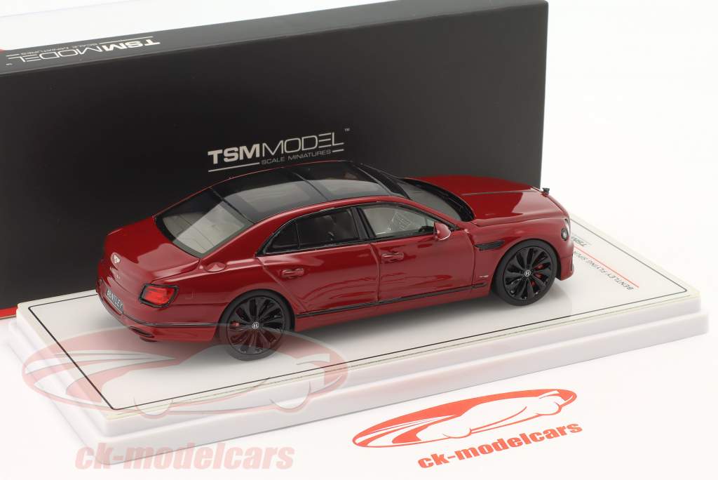 Bentley Flying Spur Byggeår 2013 rød metallisk 1:43 TrueScale