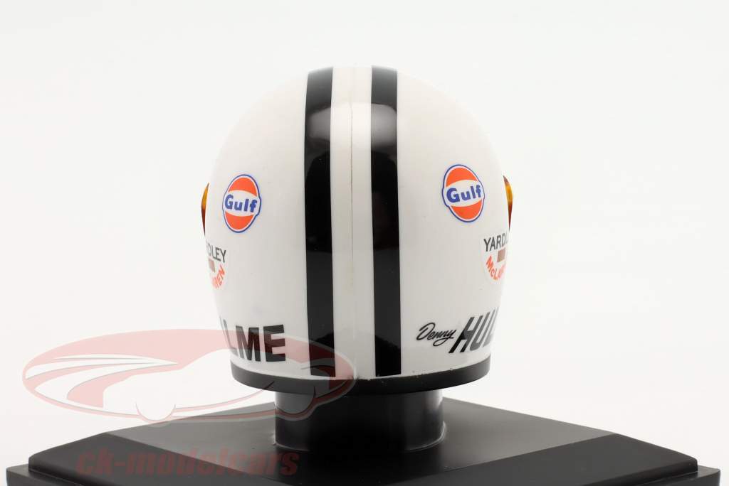 Denny Hulme Yardley Team McLaren formula 1 1972 helmet 1:5 Spark Editions