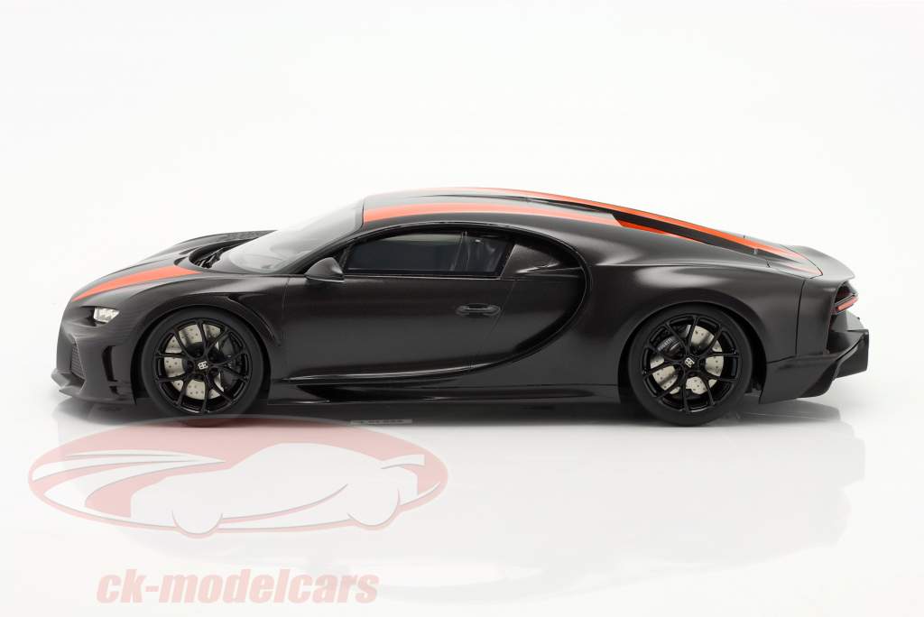 Bugatti Chiron Super Sport 300+ Auto récord mundial 304.773 mph 2019 1:18 TrueScale