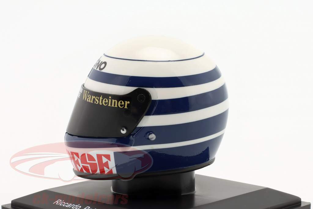Riccardo Patrese #29 Ragno Arrows Beta Racing Team fórmula 1 1981 casco 1:5 Spark Editions