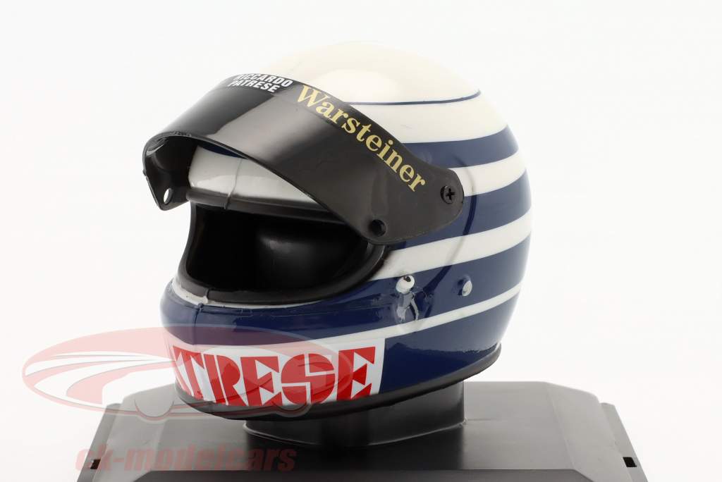 Riccardo Patrese #29 Ragno Arrows Beta Racing Team fórmula 1 1981 casco 1:5 Spark Editions