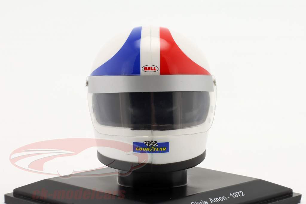 Chris Amon Equipe Matra Sports formule 1 1972 casque 1:5 Spark Editions