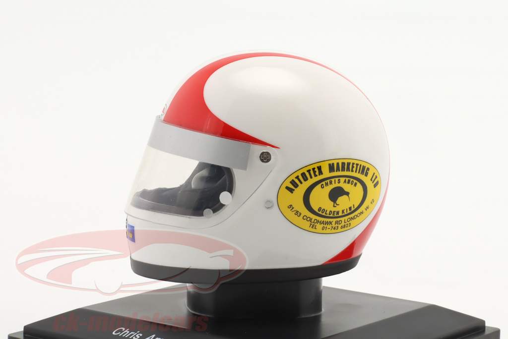 Chris Amon Equipe Matra Sports formule 1 1972 casque 1:5 Spark Editions