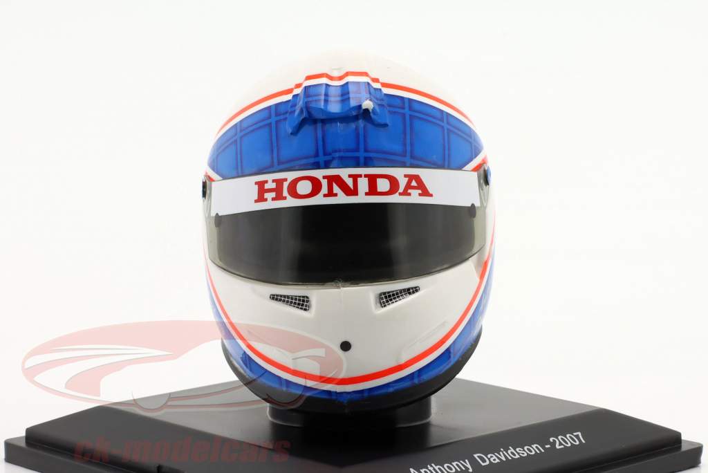 Anthony Davidson #23 Super Aguri formel 1 2007 hjelm 1:5 Spark Editions