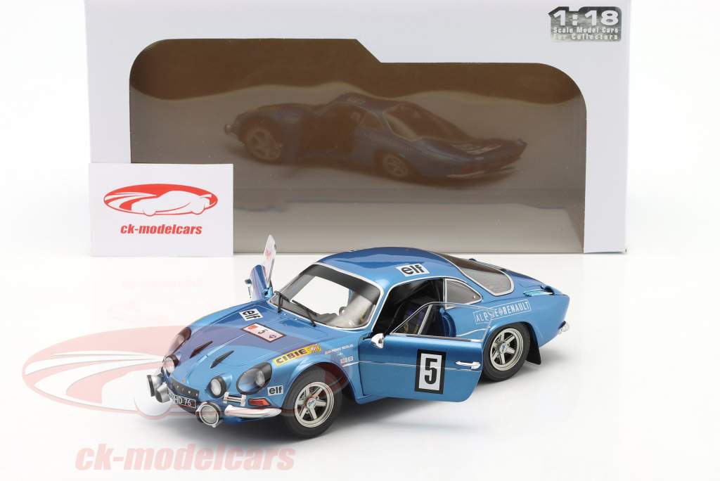 Alpine A110 1600S #5 Sieger Olympia Rallye 1972 Nicolas, Todt 1:18 Solido