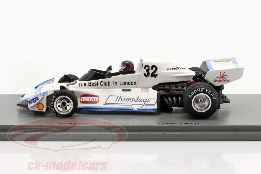 Bob Evans Brabham BT44B #32 British GP 1976 1:43 Spark