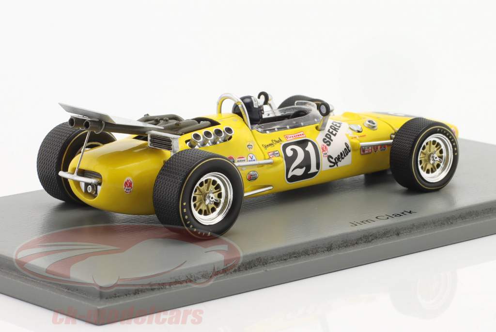 Vollstedt Bryant Indycar #21 Riverside 1967 Jim Clark 1:43 Spark