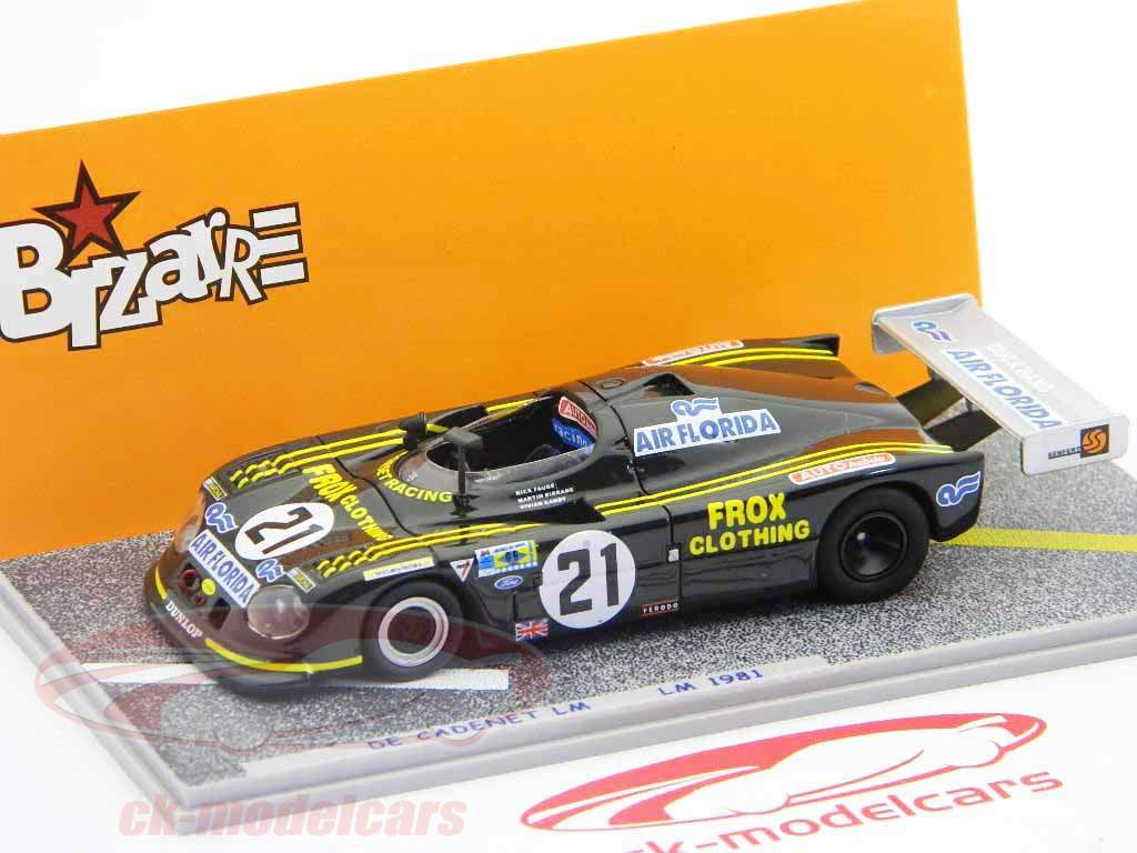 De Cadenet #21 24h LeMans 1981 Birrane / Candy / Faure 1:43 Spark Bizarre