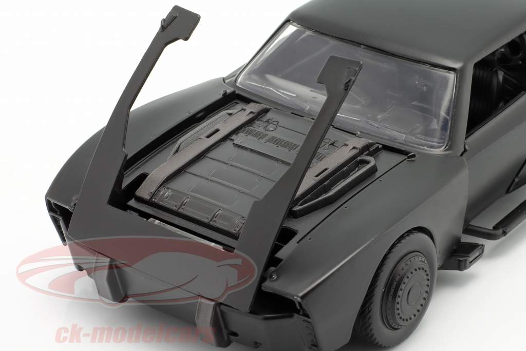 Batmobile with Batman figure Movie The Batman (2022) black 1:24 Jada Toys