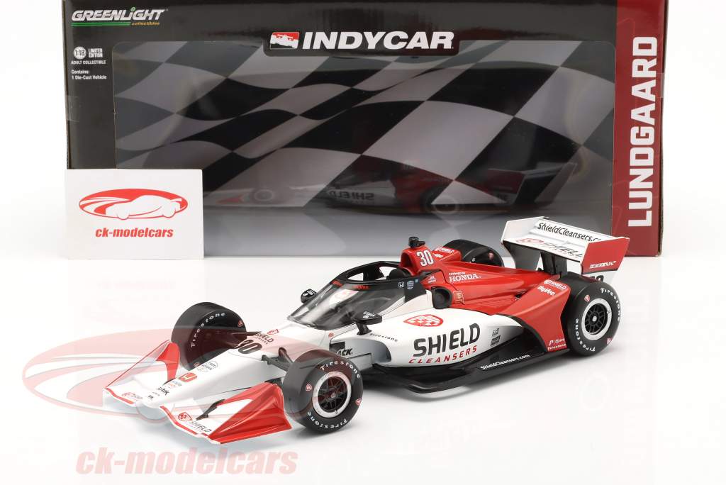 Christian Lundgaard Honda #30 IndyCar Series 2022 1:18 Greenlight