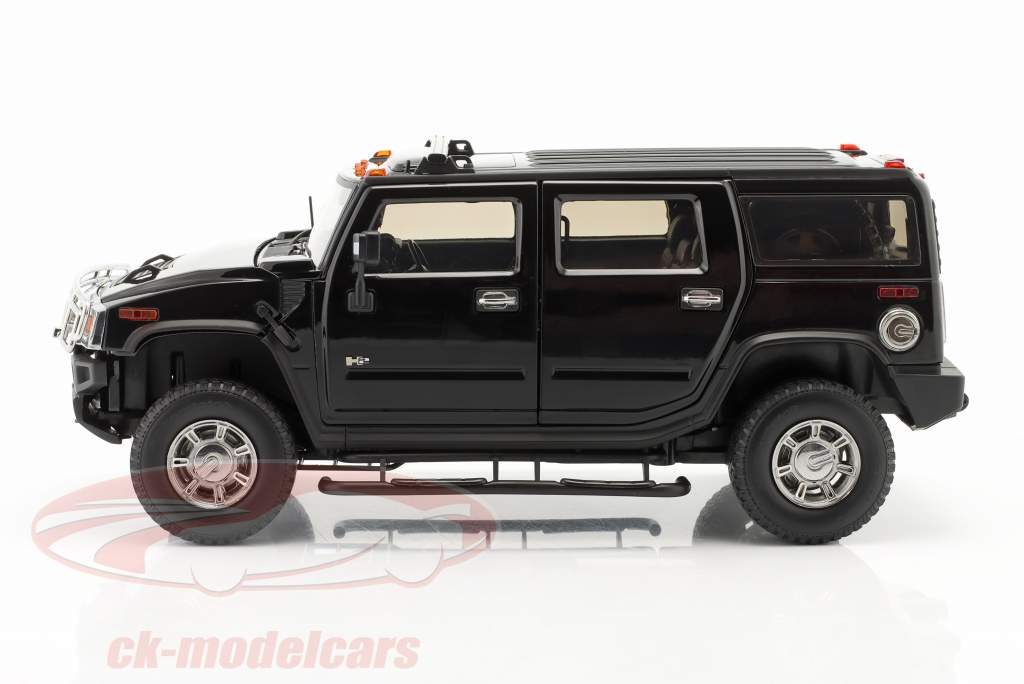 Hummer H2 2006 Series de Televisión Navy CIS (2003-18) negro 1:18 Highway61