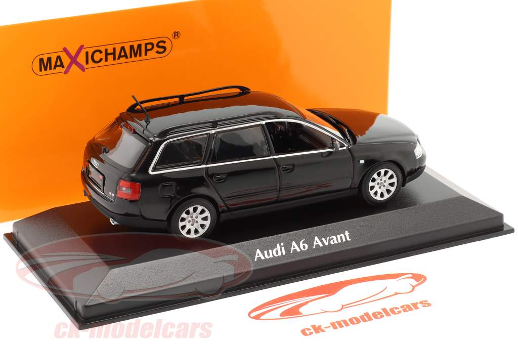 Audi A6 Avant Année de construction 1997 noir 1:43 Minichamps