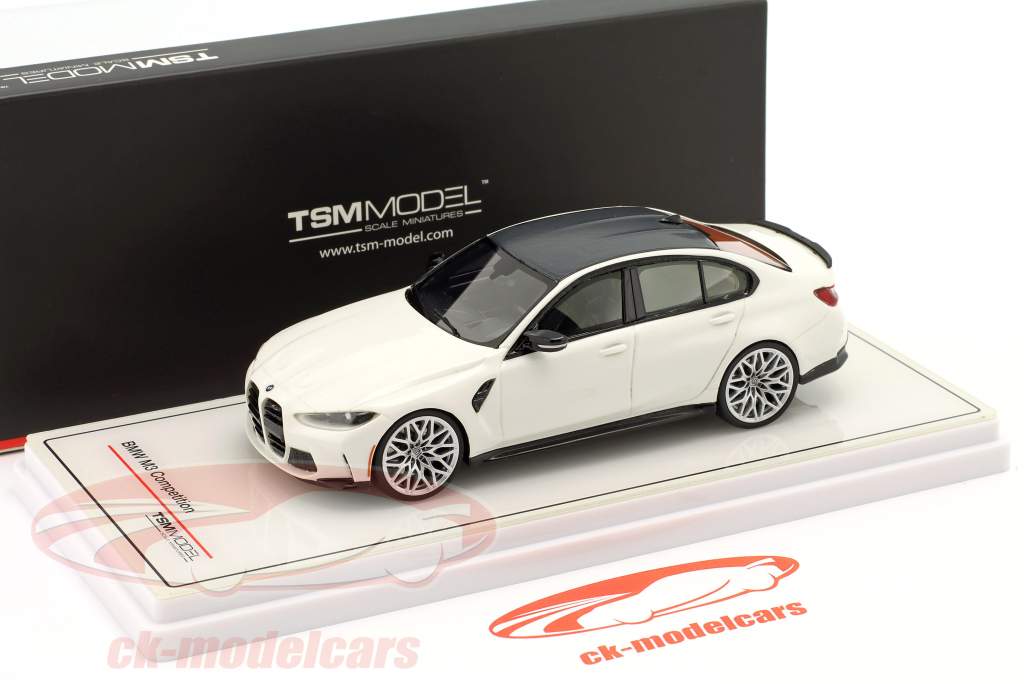 BMW M3 Competition (G80) 建設年 2021 アルパインホワイト 1:43 TrueScale
