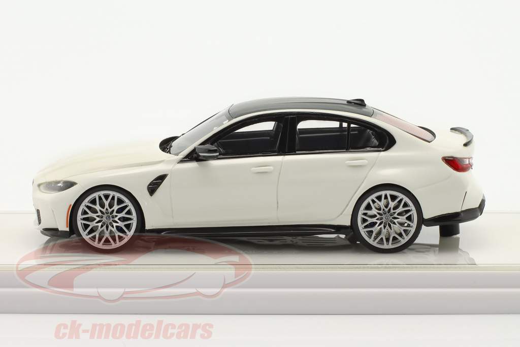BMW M3 Competition (G80) 建設年 2021 アルパインホワイト 1:43 TrueScale