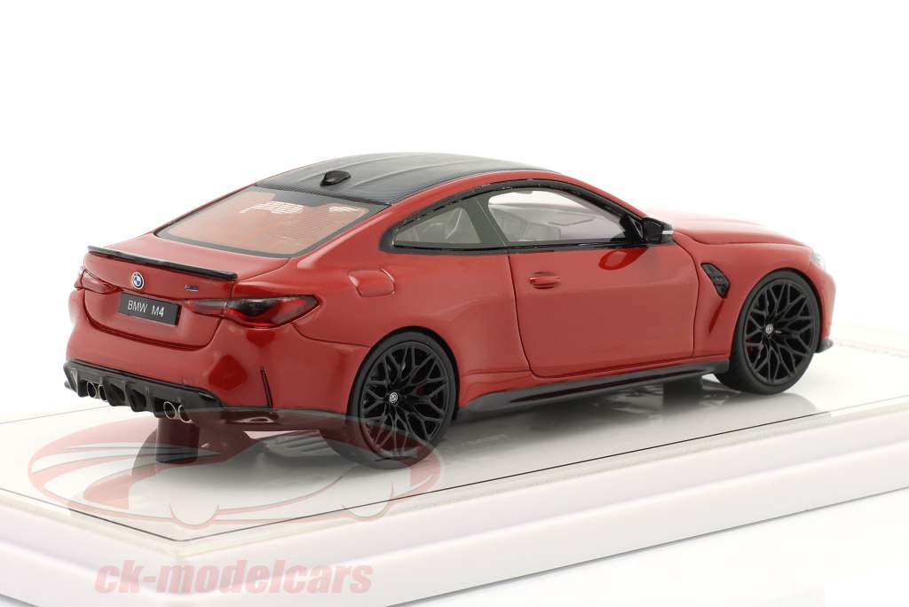 BMW M4 Competition Coupe (G82) Byggeår 2021 Toronto rød 1:43 TrueScale