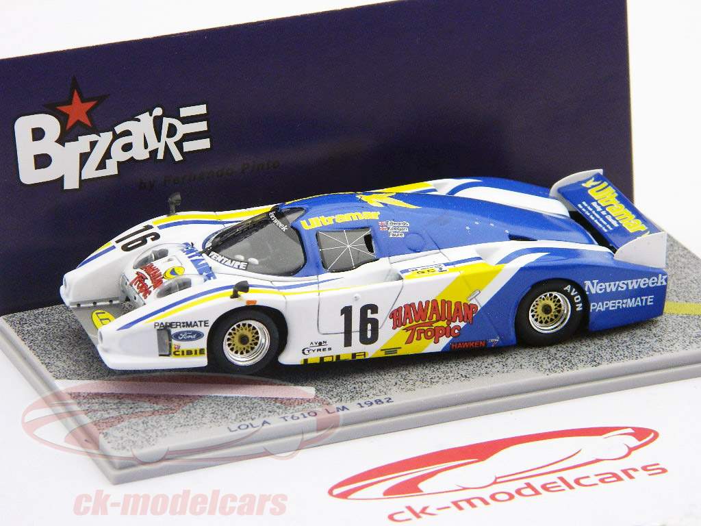 Spark 1:43 ローラT610＃16 24時間ルマン1982エドワーズ