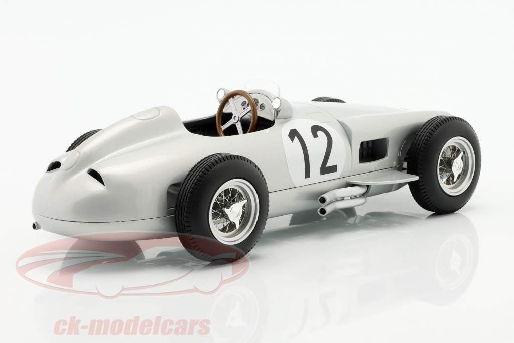 Stirling Moss Mercedes-Benz W196 #12 winner British GP formula 1 1955 1:18 WERK83